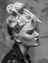 Long Top-Knot Hairstyle by Wieselmann