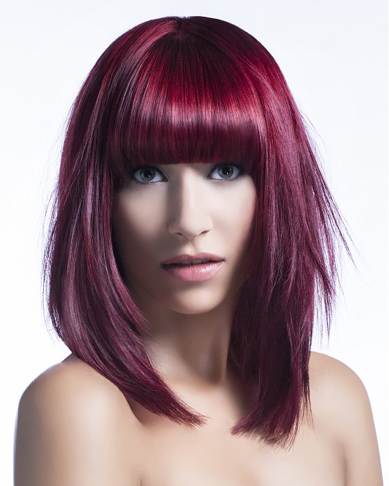 Scruples Medium Red Hairstyles