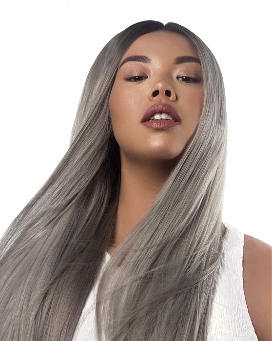 WAK Long Grey Hairstyles