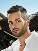 Mens Short Grey Hairstyle by Equipe Vittorio