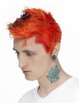 Mens Short Red Hairstyle by Fudge