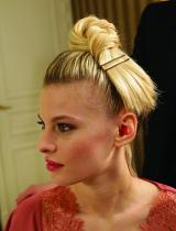 Long Top-Knot Hairstyle by Dessange Paris