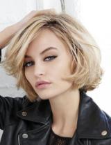 Short Blonde Volumous Hairstyle by Fabio Salsa