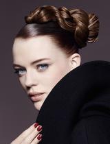 Long Top-Knot Hairstyle by Dessange Paris