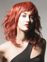 Long Red Hairstyle by Scruples