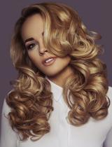 Blonde Volumous Hairstyle by Remi Cachet