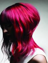 Medium Red Hairstyle by Scruples