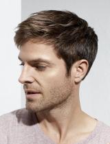 Mens Short Brown Hairstyle by Fabio Salsa