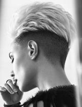 Shaved-Sides Hairstyle by KJM Salons