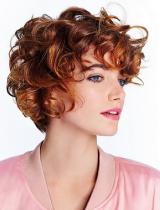 Red Curly Hairstyle by Shampoo Expert