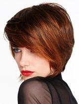 Short Red Hairstyle by Shampoo Expert