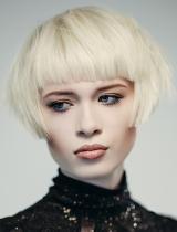 Short Blonde Volumous Hairstyle by Dean Jones