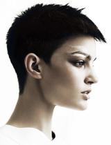 Black Straight Hairstyle by Neil Barton