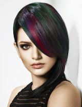 Black Coloured Hairstyle by Chad Demchuk