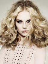 Blonde Volumous Hairstyle by Hooker & Young