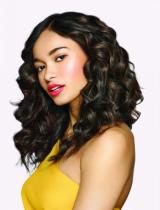 Long Black Ringlets Hairstyle by GHD