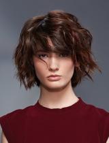 Medium Brown Bob Hairstyle by Intermede