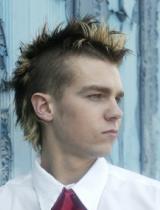 Mens Blonde Hairstyle by Paul Gordon