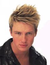 Mens Blonde Hairstyle by Pierre Alexandre