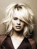 Blonde Wavy Hairstyle by Barrie Stephen