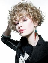 Blonde Curly Hairstyle by Zullo & Holland