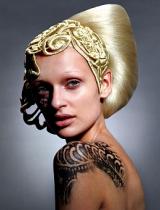  Blonde Avant Garde Hairstyle by D&J Ambrose