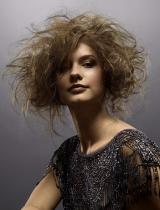 Long  Frizzy Hairstyle by Paul Stafford