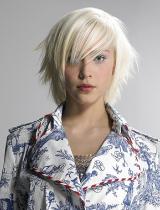   Flicked Hairstyle by Time Hairdressing