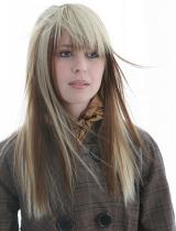   Poker-Straight Hairstyle by Anne Veck Hair