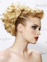 Blonde Top-Knot Hairstyle by Patrick Cameron