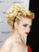 Long Top-Knot Hairstyle by Patrick Cameron