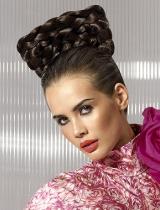 Long Top-Knot Hairstyle by Rainbow Room