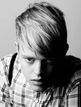 Mens Blonde Hairstyle by Aveda