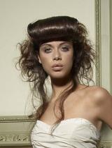 Long Brown Messy Hairstyle by Royston Blythe