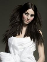 Long  Choppy Hairstyle by Webster Whiteman