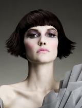 Short Black Bob Hairstyle by Webster Whiteman